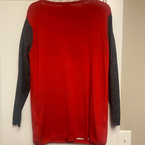 Fa La La La La Light Up Ugly Christmas Sweater - Picture 2 of 3